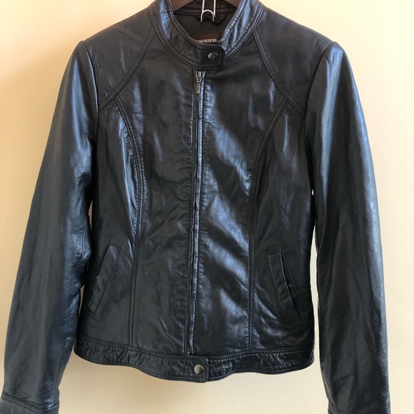 Danier Black Leather Jacket - Picture 2 of 3